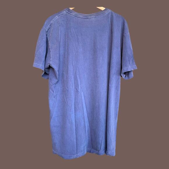 Tipsy U.S. Capitol Tee | Faded Navy Cotton | Size L | Vintage - Picture 2 of 4